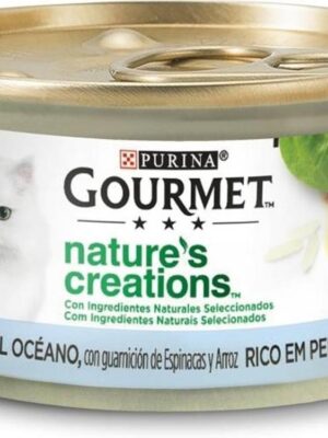 Purina gourmet pescado del oceano espinacas 85gr