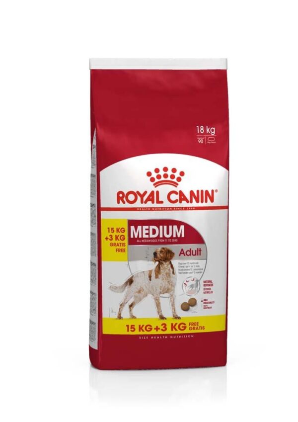 Royal canin medium adult 15 3kg