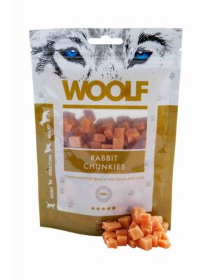 Woolf rabbit chumkies 100gr