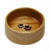 Comedero de madera lacada 17cm