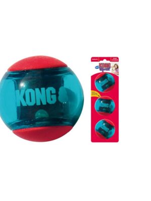 Kong squeezz action red talla s