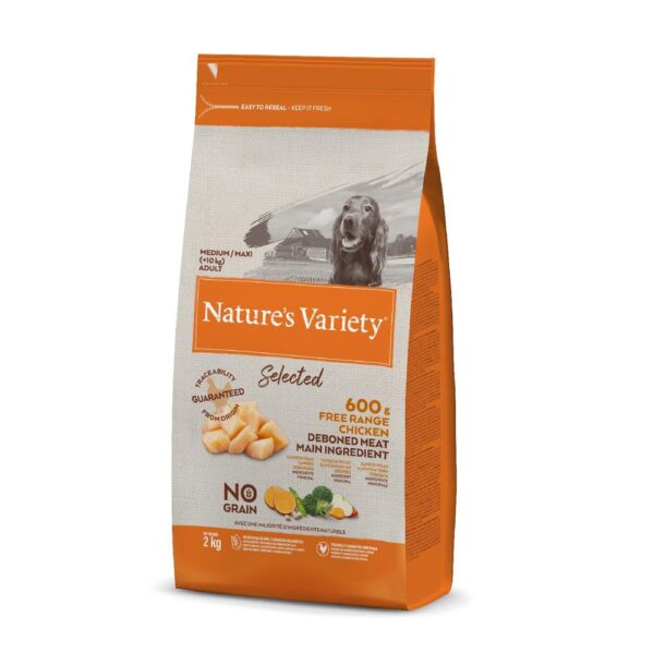 Natures varyety selected no grain pollo 2 kilos