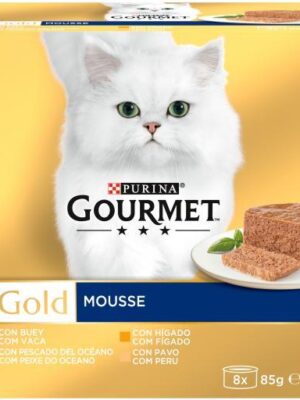 Purina goourmet gold mousse 8 x 85gr