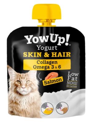 Yowup skin hair salmon gato 85gr