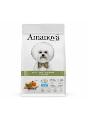 Amanova adult mini digestive conejo 7kg