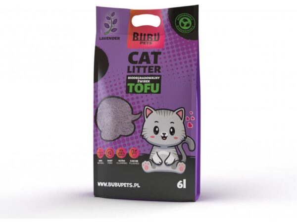 Arena cat litter tofu  aroma lavanda 6l