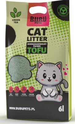 Arena cat litter tofu  aroma té verde 6l