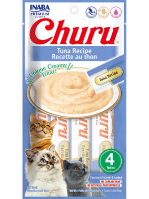 Churu cat receta atun 4x14gr