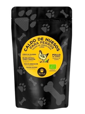 Petbel Caldo de huesos de pollo para perro 230ml