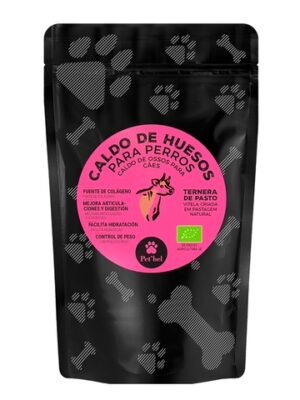 Petbel Caldo de huesos de ternera para perro 230ml