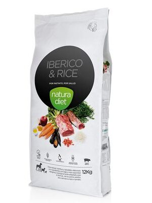 Dingo Natura diet ibérico y arroz 12kg