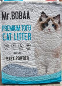 Arena tofu Mr Bobaa  aroma talco 7l  2 5kg