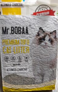 Arena tofu Mr Bobaa carbón activo 7l 2 5kg