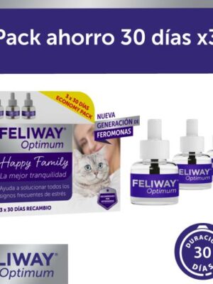 Feliway optimum recambio pack 3x48ml
