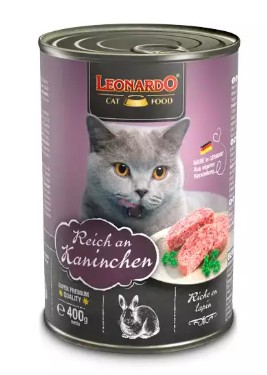 Leonardo rico en conejo 400gr
