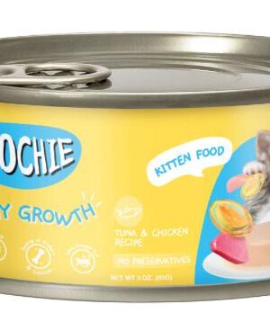 Moochie kitten paté atun y pollo  lata 85gr