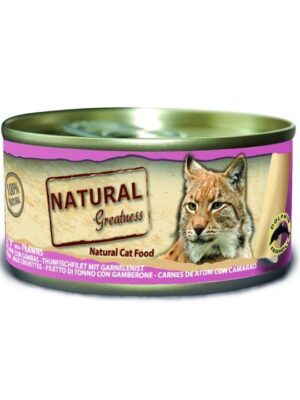 Natural greatnes filete de atun y gambas 70 gr