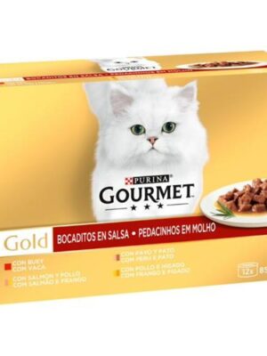 Gourmet gold bocaditos en salsa 12x85gr