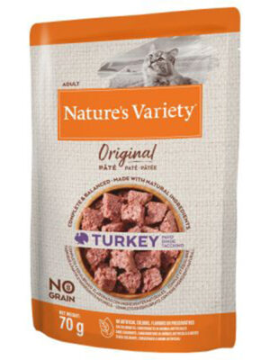 Natures Variety cat wet bocaditos turkey