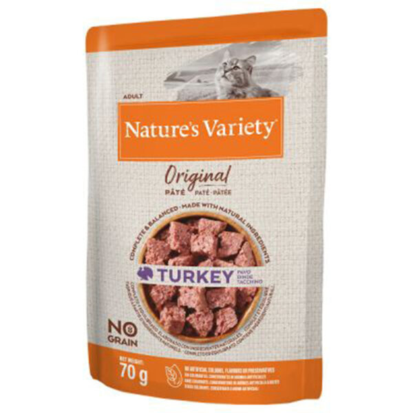 Natures Variety cat wet bocaditos turkey
