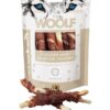 Woolf chicken rawhide twister 100gr