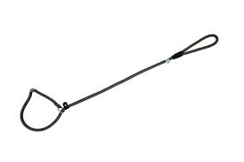 Collar-tirador round freedog negro 10x120cm