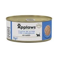 Aplaws cat lata 70gr atun con cangrejo