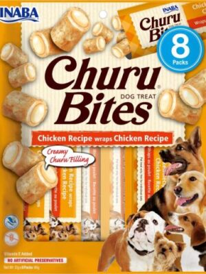 Churu dog bites pollo 8x12gr