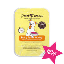 Puro menu pavo y salmon du chef 400gr