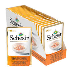 Schesir pouch atun pollo 85gr