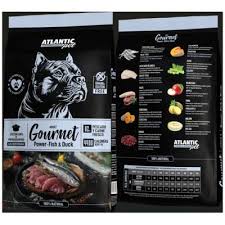Atlanticpets gourmet adult fish & duck 10 kilos