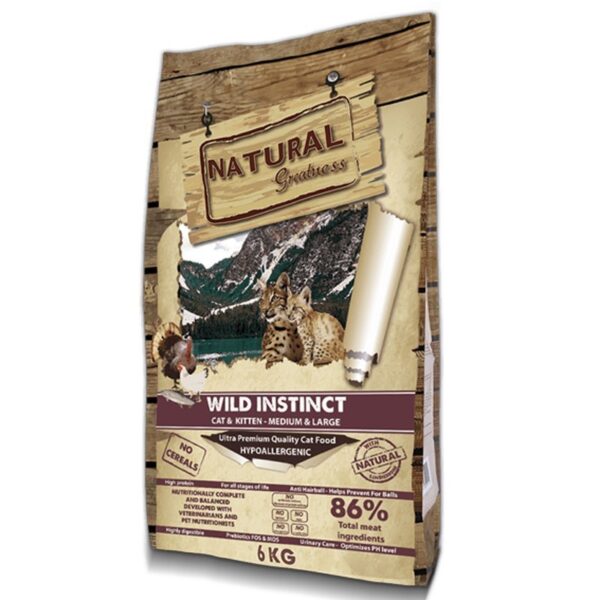 Natural Greatness Cat Wild Instintic 6kg