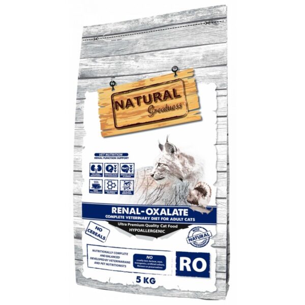 Natural greatness cat vet Renal-Oxalate 5kg