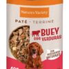 Natures Variety dog med/maxi paté ternera 400g