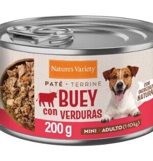 Natures Variety dog mini beef pate 200g