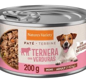 Natures Variety dog mini veal pate 200g