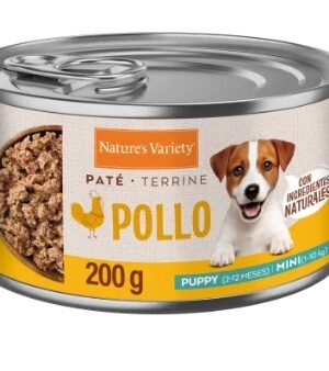 Natures Variety puppy mini chicken pate 200g