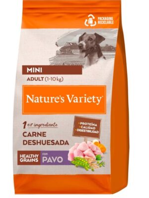 Natures variety adult mini pavo healthygrain 1'5kg
