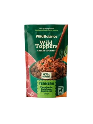 Wild Toppers salsas gourmet ternera 85gr